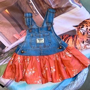OshKosh B'gosh Dress Overalls 🌵6 months